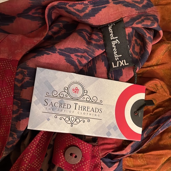 Sacred Threads Multicolor Maxi Dress - Picture 4 of 5